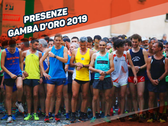 Presenze Gamba d'Oro 2019