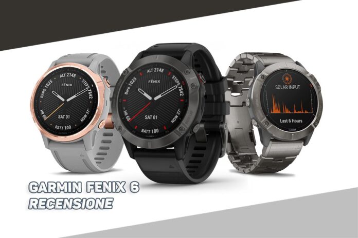 Garmin Fenix 6 recensione