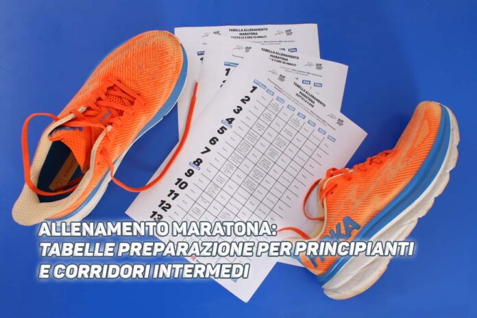 Allenamento maratona: le tabella per la preparazione
